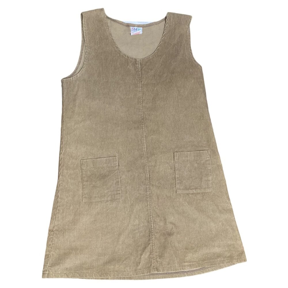 100% Cotton Corduroy Dress with Pockets